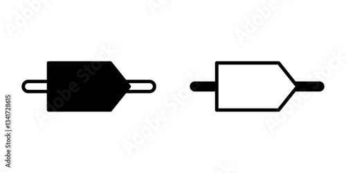 Industrial dac icon simple vector. Electric circuit. Central computer