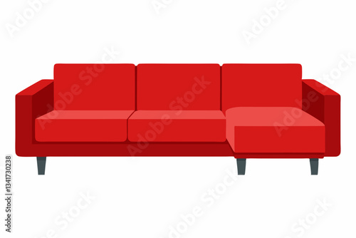 Sectional Sofa Creative Vector Design
