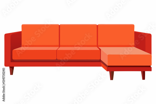 Sectional Sofa Creative Vector Design