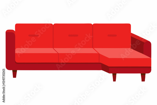 Sectional Sofa Creative Vector Design