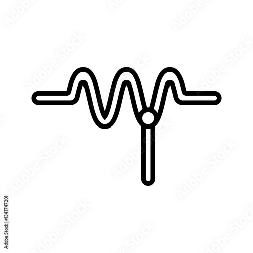 capacitor icon flat trendy popular simple