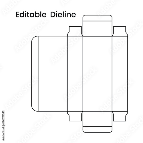 cartons for manufacturer company. dieline for packaging industry.