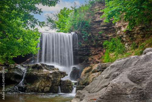 waterfall in the forest