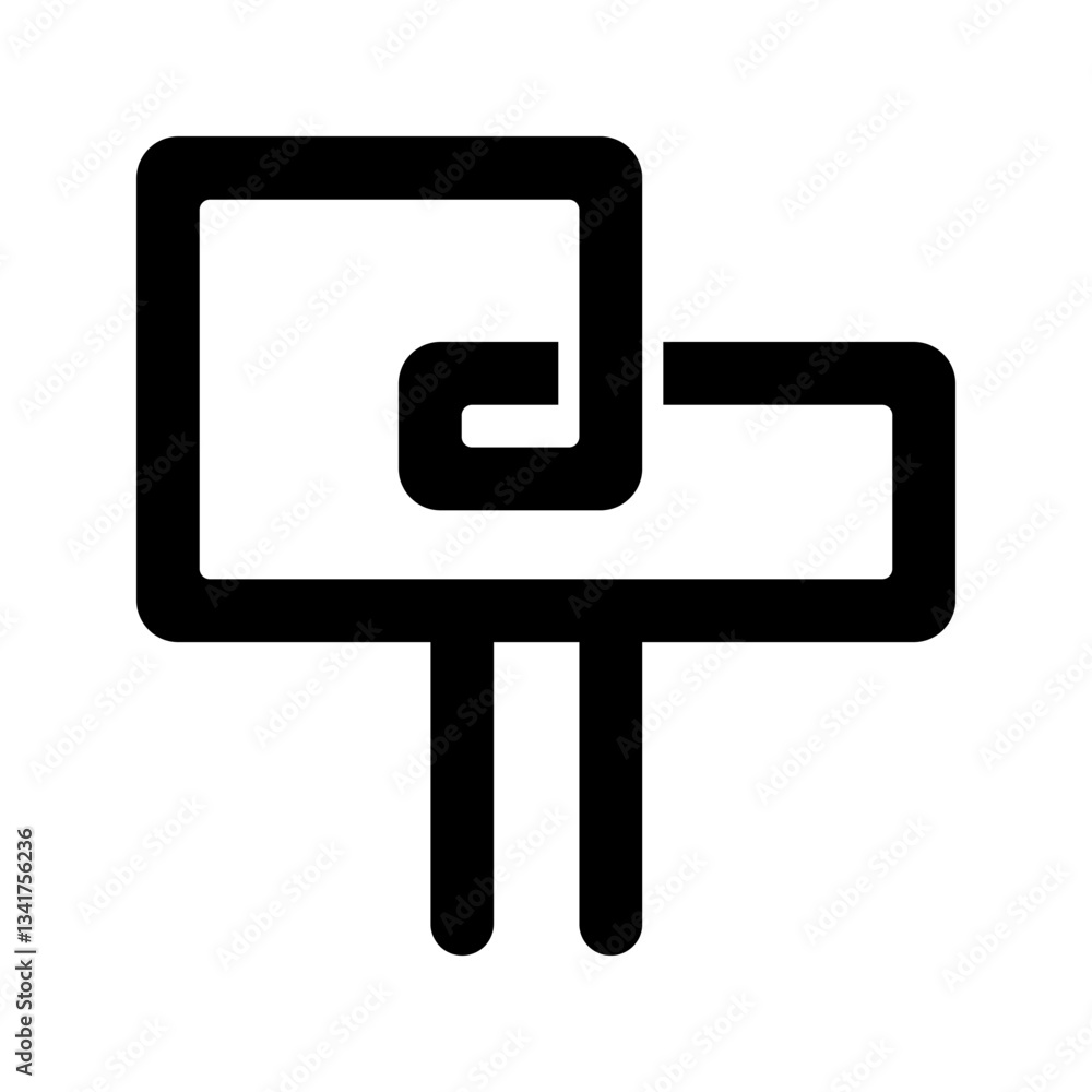 Industrial antenna icon simple vector. Electric circuit. Central computer Industrial antenna icon simple vector. Electric circuit. Central computer