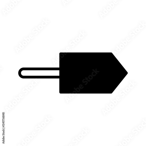 Industrial bus line icon simple vector. Electric circuit. Central computer