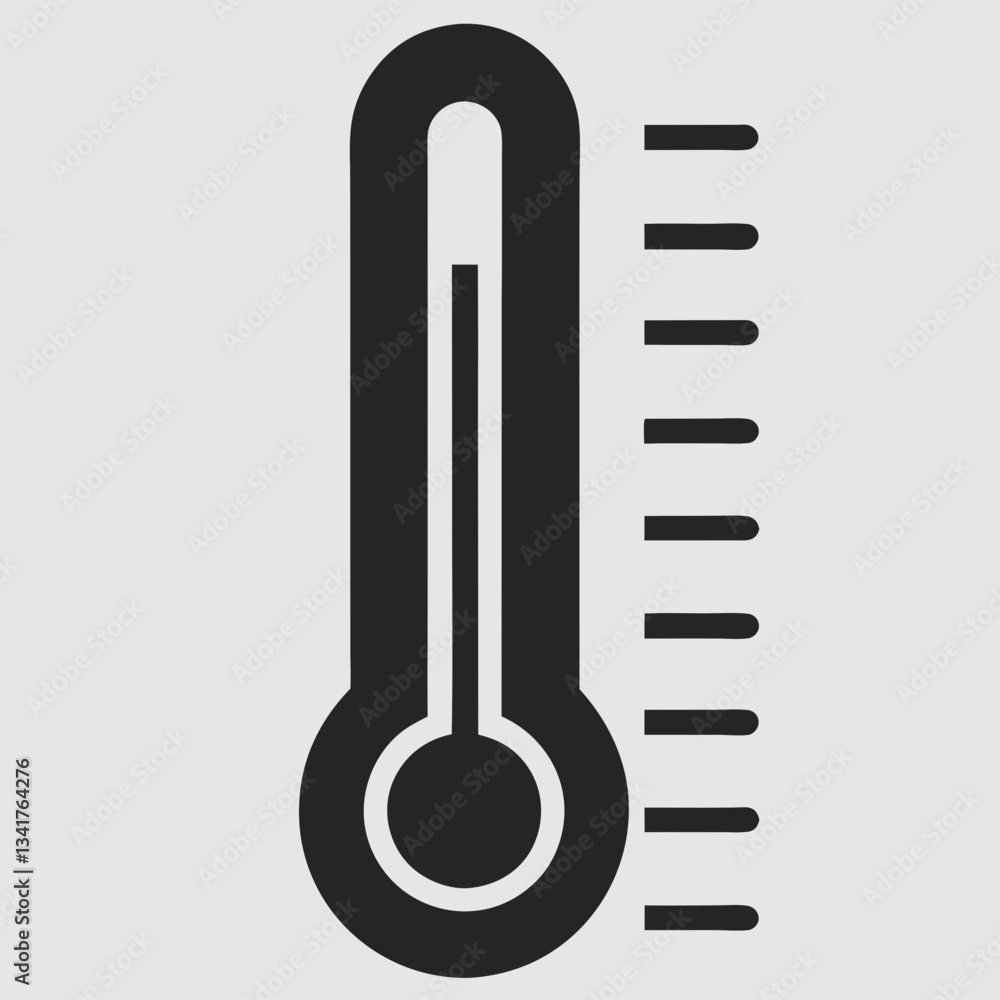 thermometer vector icon thermometer vector icon