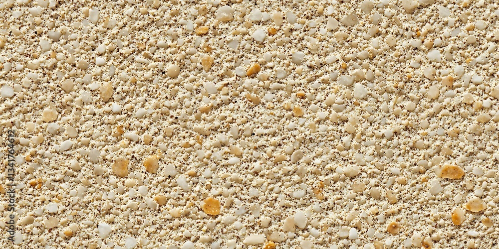 Beige pebble dash texture close-up Beige pebble dash texture close-up