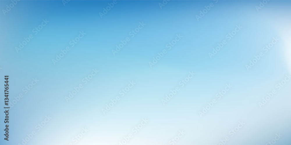 Panoramic abstract blue background illustration for product presentation with sunlight and blurred simple good Panoramic abstract blue background illustration for product presentation with sunlight and blurred simple good