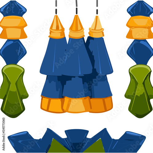 vector illustration of clothes