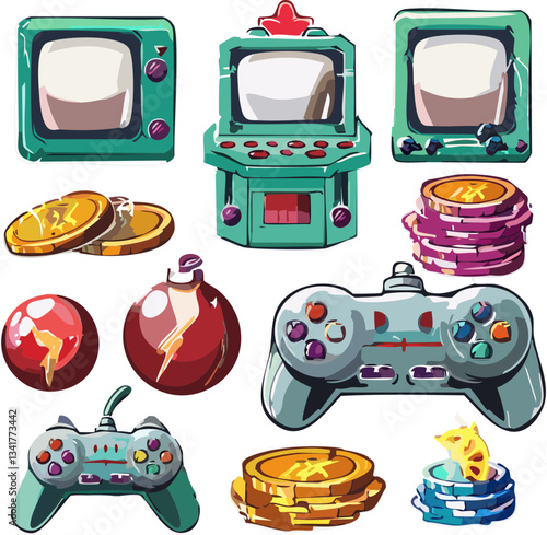video game icons