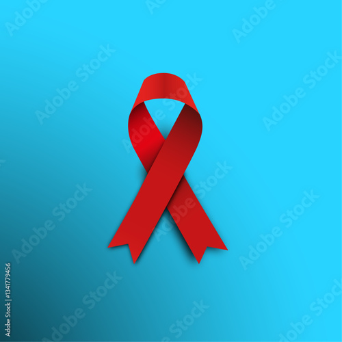nastro della consapevolezza, nastro, fiocco,  ricorrenza, hiv, aids