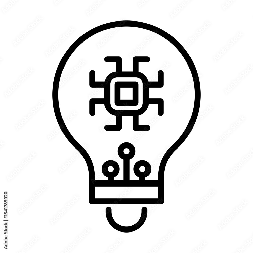 artificial intelligence icon artificial intelligence icon