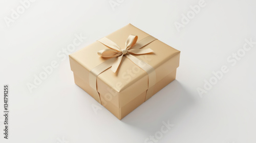 Elegant gift box with satin ribbon, perfect for any occasion