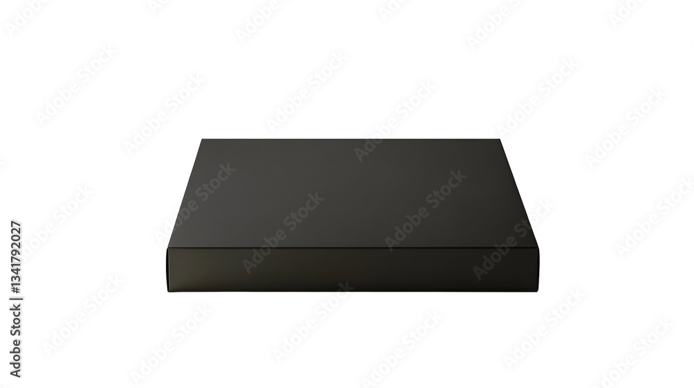 A flat, closed black pizza box with a minimalist and premium design, ideal for stylish takeout packaging.
A flat, closed black pizza box with a minimalist and premium design, ideal for stylish takeout packaging.