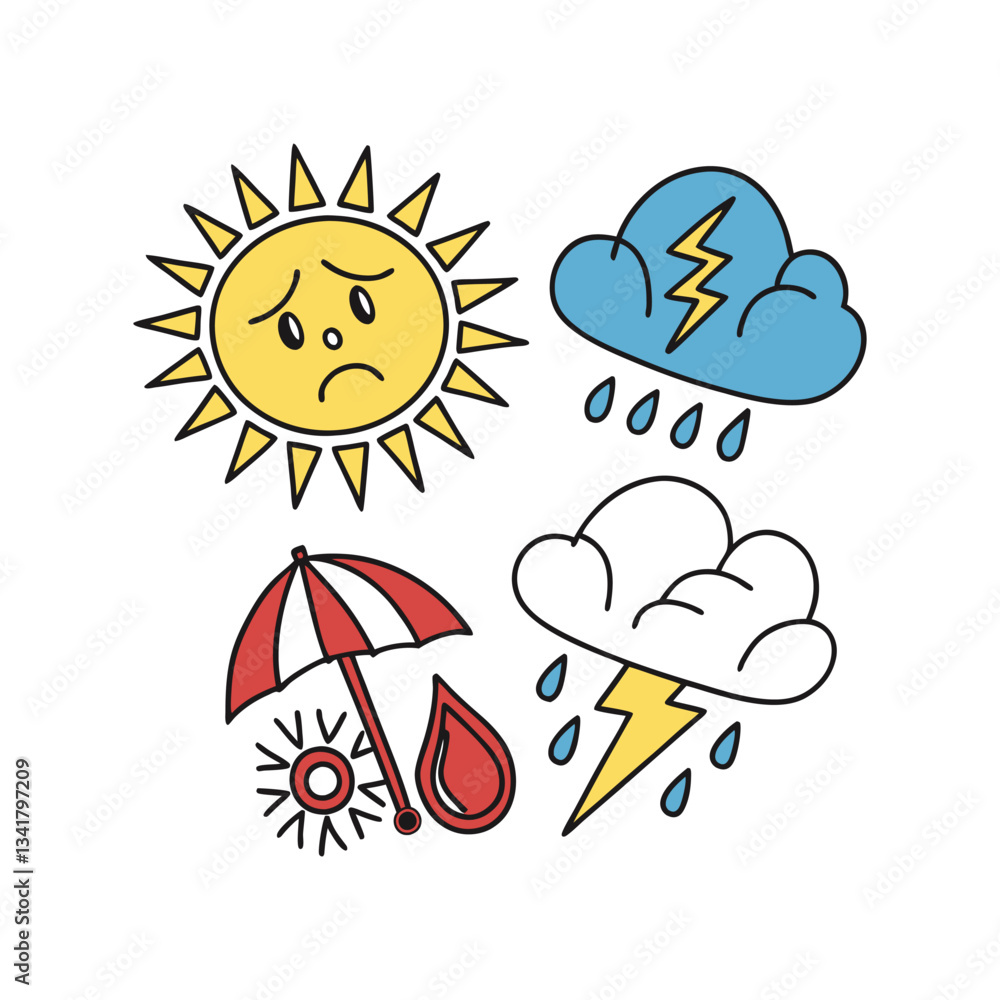 weather icons set weather icons set