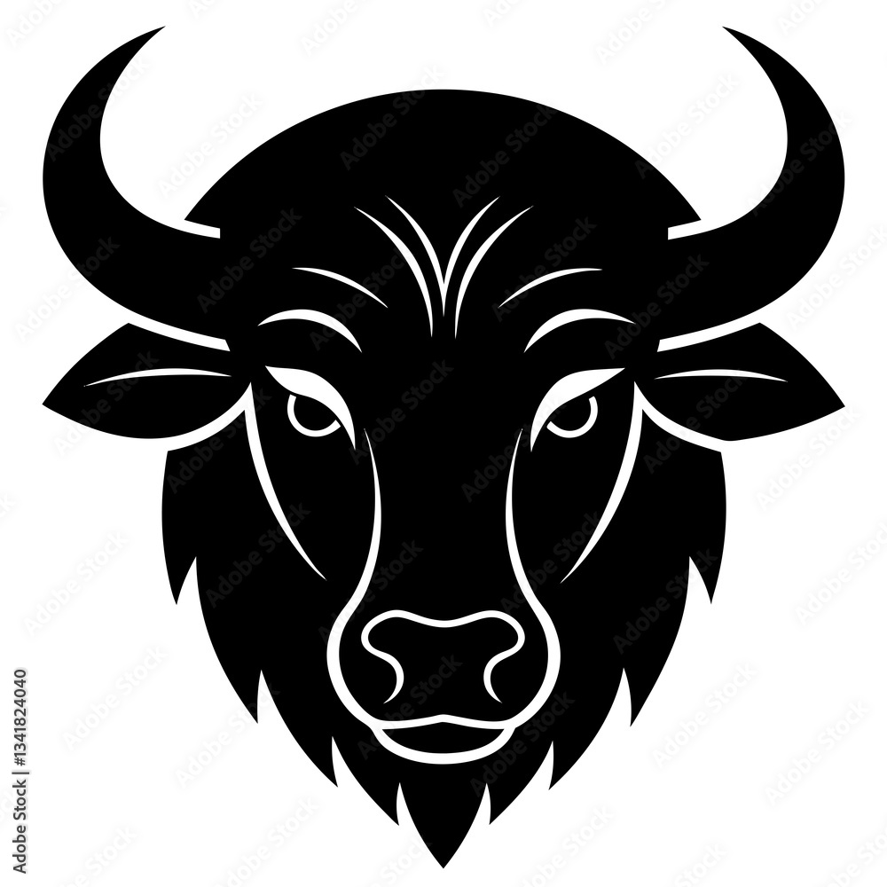 bull head vector bull head vector