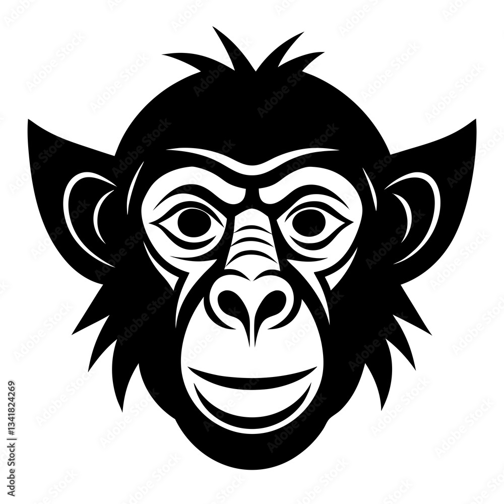 Obraz premium lion head vector