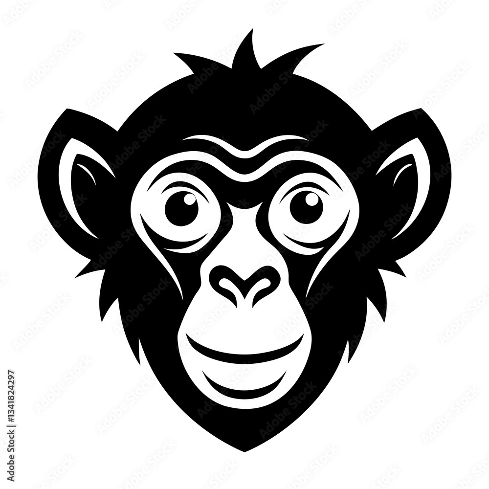 Obraz premium lion head vector