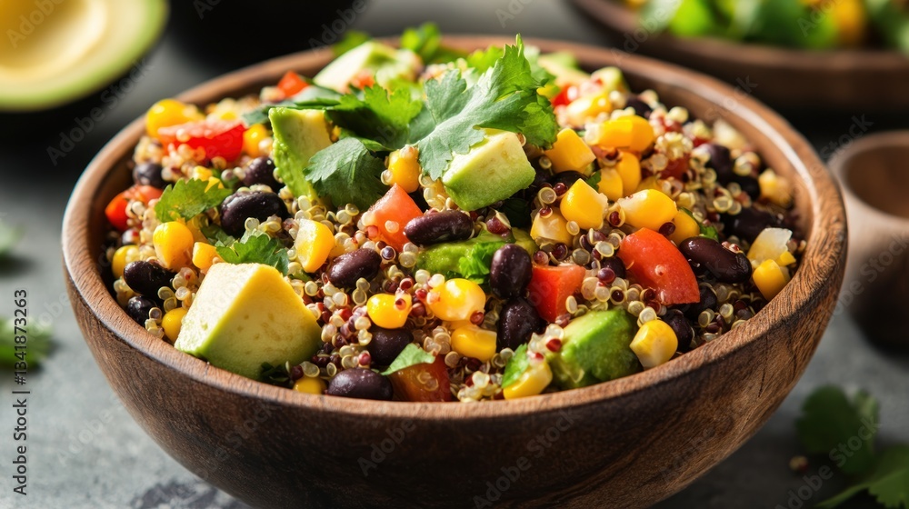 Delicious Quinoa Salad with Avocado, Corn, and Black Beans Delicious Quinoa Salad with Avocado, Corn, and Black Beans