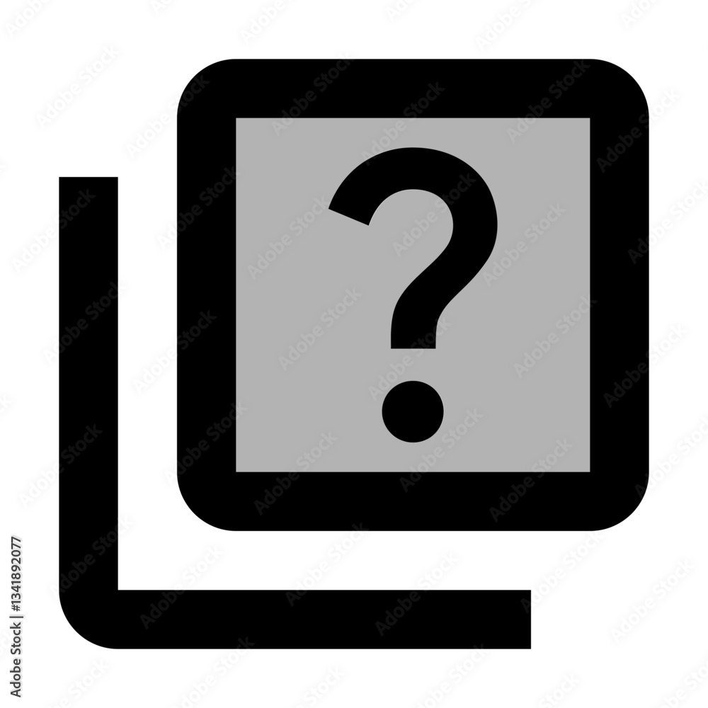 Question Mark in Frame Icon
Question Mark in Frame Icon