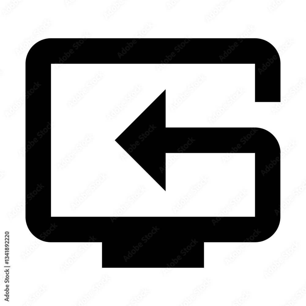 Computer Back Arrow Icon
Computer Back Arrow Icon