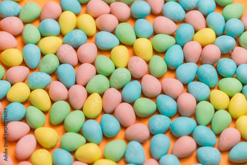 Lots Of Colorful Easter Eggs