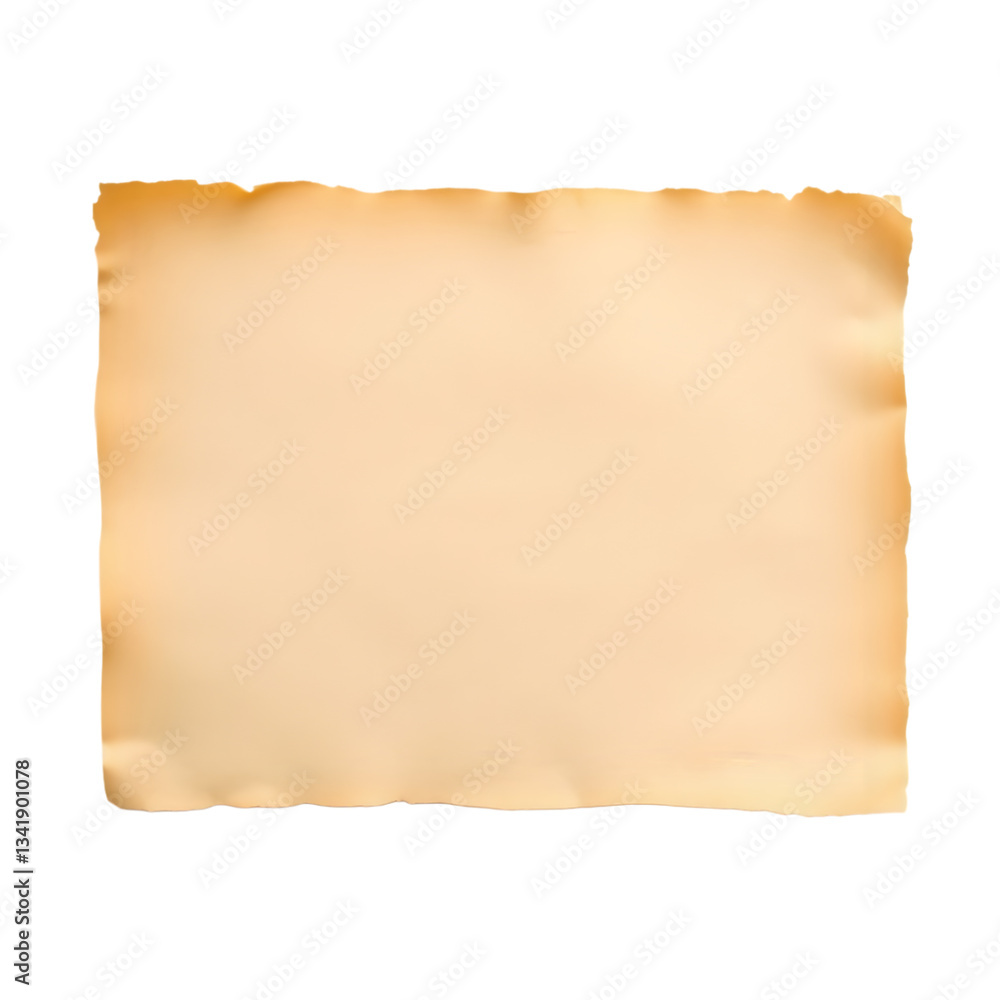 Obraz premium old paper isolated on white