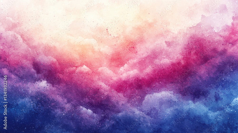 Fototapeta premium Watercolor Sky Texture