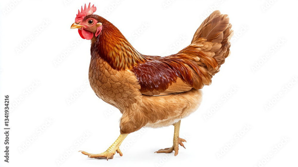 Fototapeta premium brown chicken