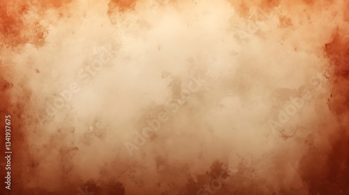 Abstract brown and beige watercolor texture background image