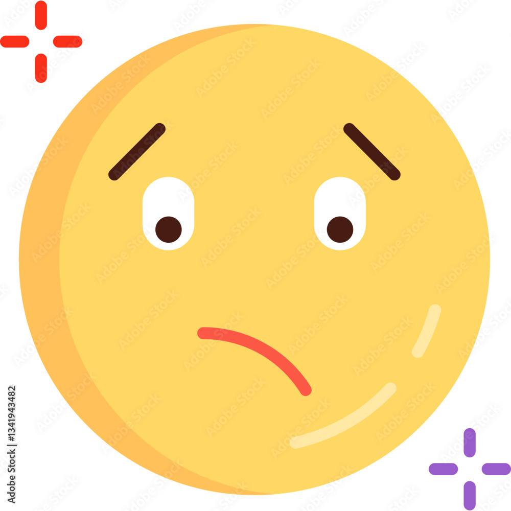Fototapeta premium Confused Icon
