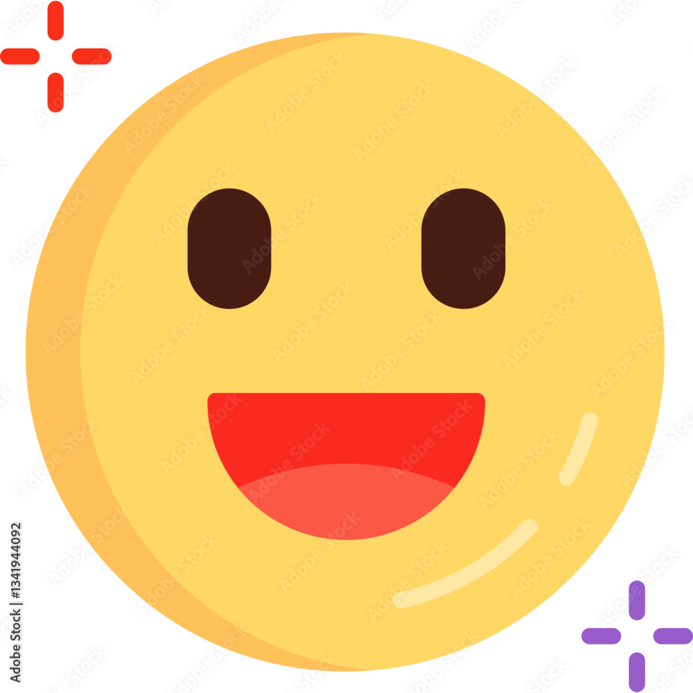 Fototapeta premium Happy Icon