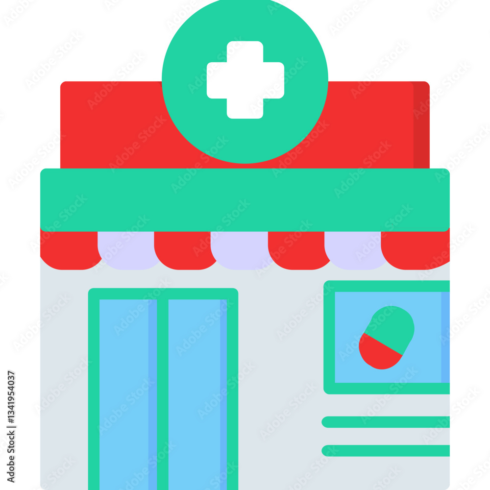 Obraz premium Pharmacy Icon