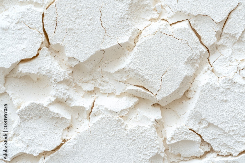 A close-up of powdered material creating a textured surface for background use A close-up of powdered material creating a textured surface for background use
