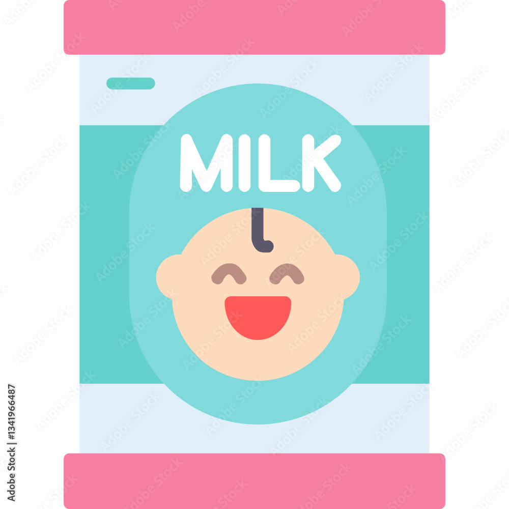 Fototapeta premium Milk powder Icon