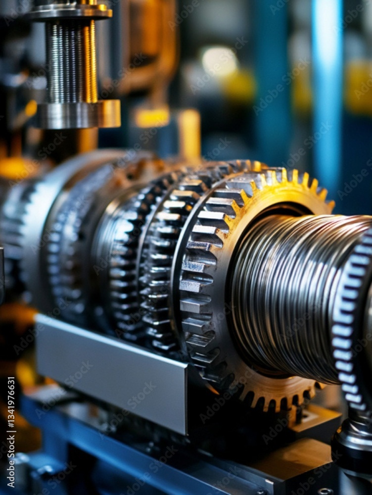 Fototapeta premium design, unnamed, self-healing, gear, mechanism, shape, memory, technology, futuristic, innovation, machine, engineering, concept, mechanical, repair, automation, smart, system, function, industrial,