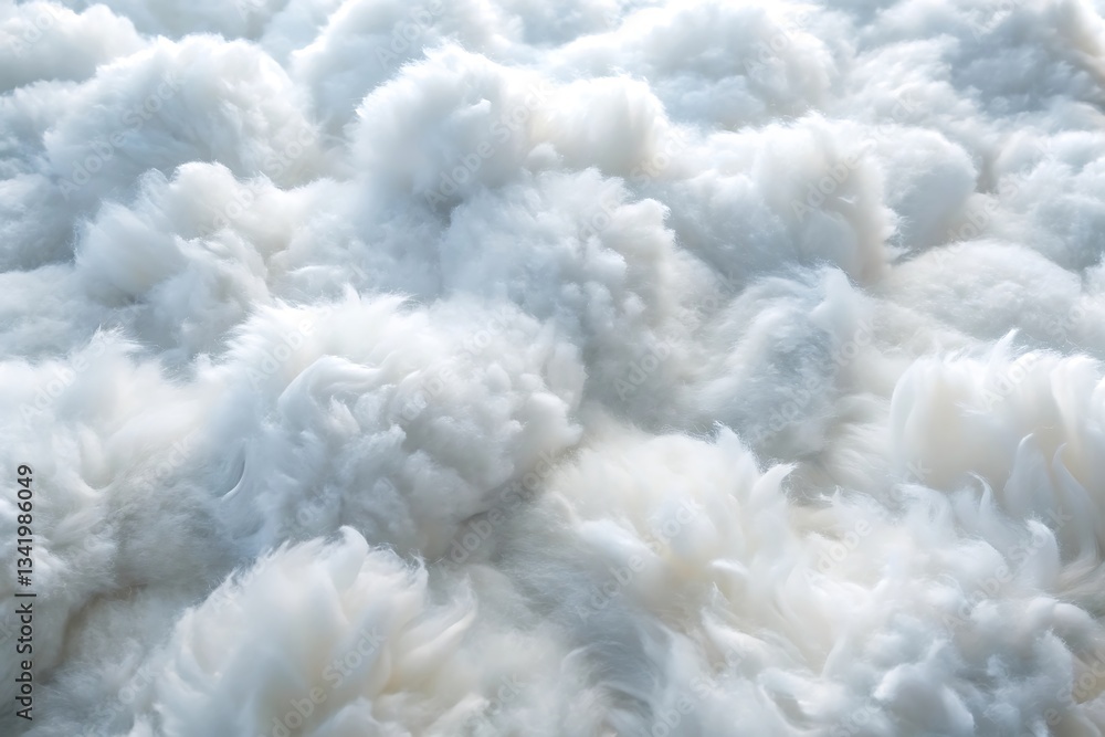 Fototapeta premium Soft White and Grey Clouds with Light Atmosphere Background