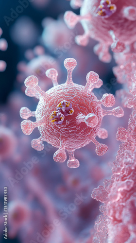 3D Visualization of the COVID-19 Pathogen  