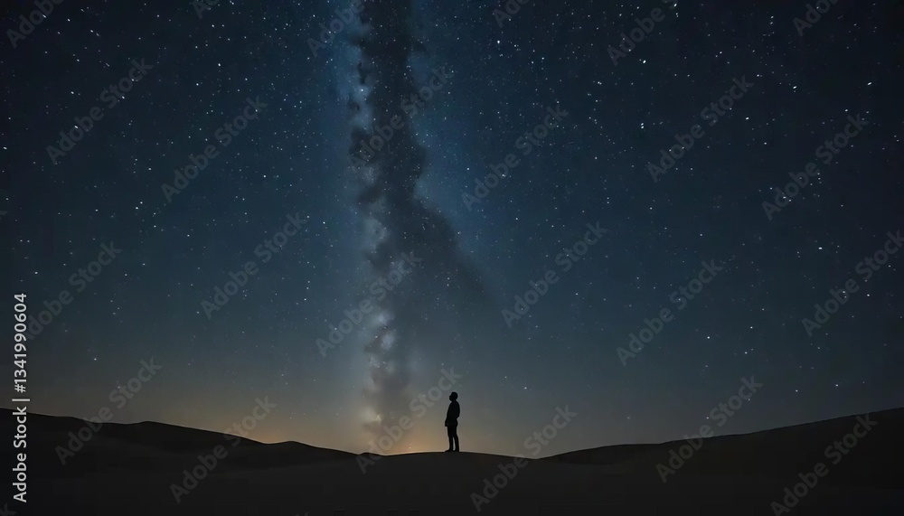Fototapeta premium Desert Stargazer