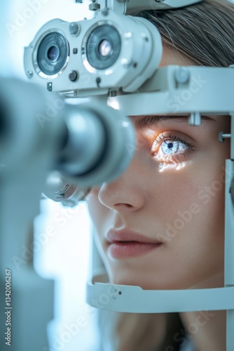 Eye Exam with Phoropter