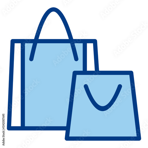 Shopping Bag Icon Single Vector Collection 