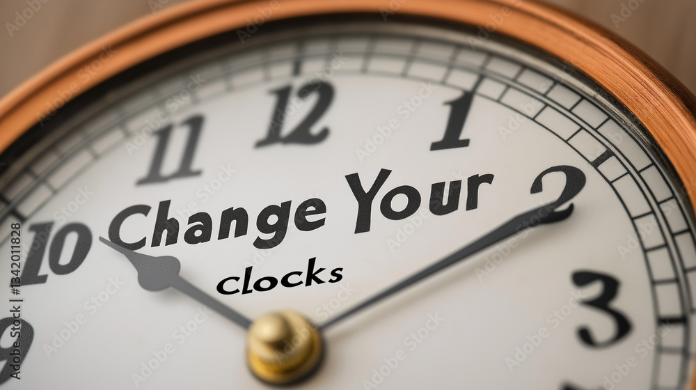 Close-up of clock with Close-up of clock with
