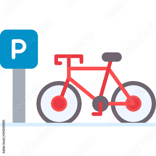 Bicycle parking Icon