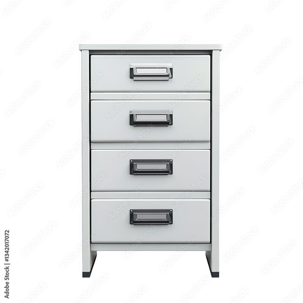 Metal filing cabinet, transparent background Metal filing cabinet, transparent background