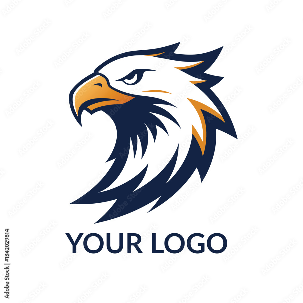 Obraz premium Eagle Bird Logo Vector Template. Business Logo Concept