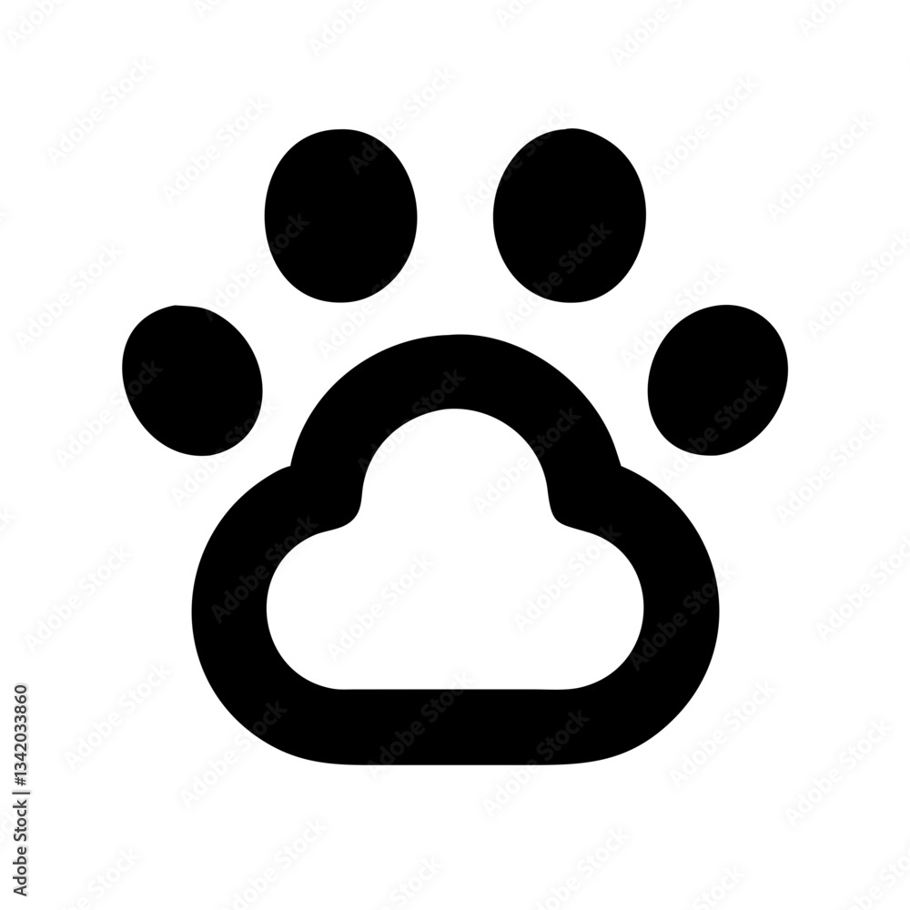 Paw Print Icon
