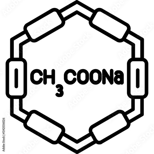 Sodium Acetate Icon