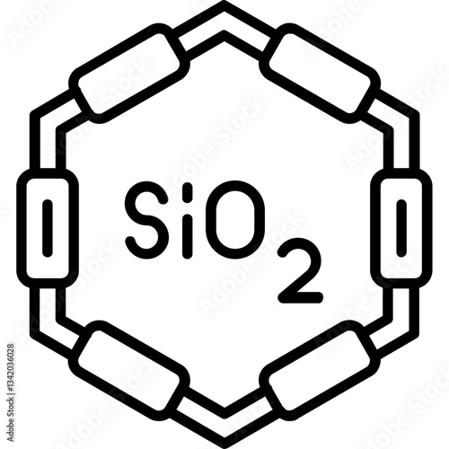 Silicon Dioxide Icon