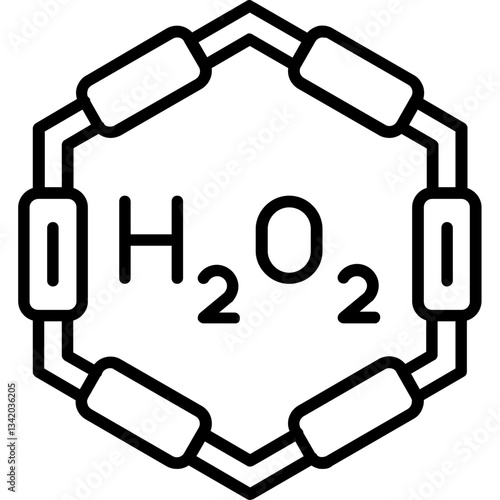 Hydrogen Peroxide Icon