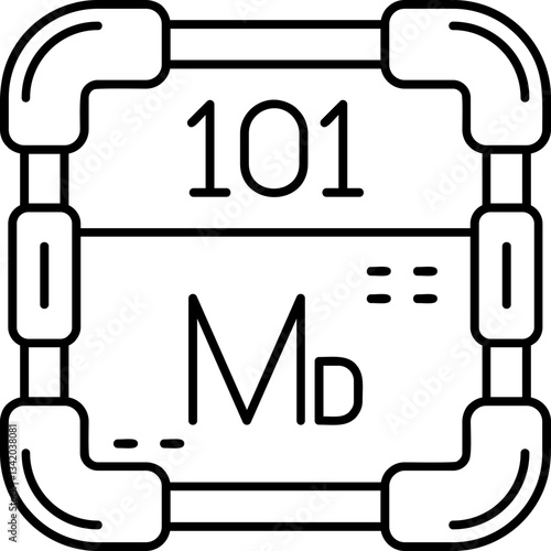 Mendelevium Icon